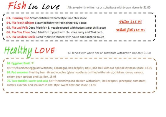 Menu photo 8 Thai In Love Thomaston, CT Menu photo 8 Thai In Love Thomaston, CT