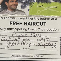 FREE HAIRCUT