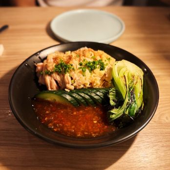 Incheon Restaurant - [DAK] ginger chicken. jasmine rice, sweet chili, bokchoy - Korean Near Me - Annandale, Virginia