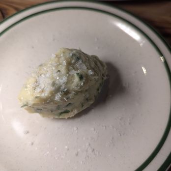 Raval Steakhouse - Garlic chive butter topped with sea salt. - Steakhouses Near Me - Staten Island, New York Raval Steakhouse - Garlic chive butter topped with sea salt. - Steakhouses Near Me - Staten Island, New York