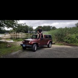 Taken about an hour after I picked my Jeep up couldn't be happier Taken about an hour after I picked my Jeep up couldn't be happier