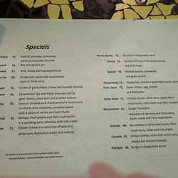 Le Blé Noir - Menu feb 17, 2023