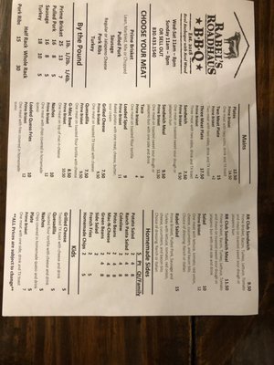 Menu photo 4 Rabel’s Roadhaus BBQ La Vernia, TX