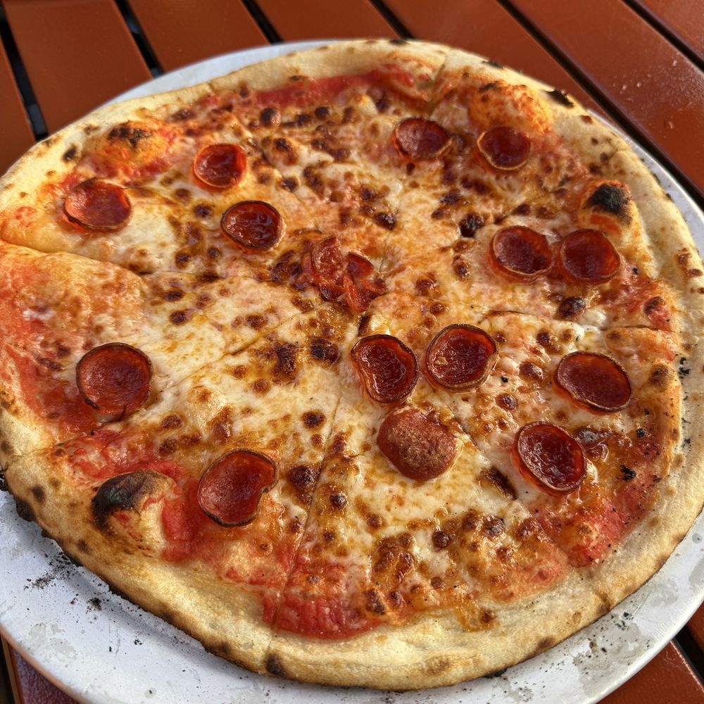 Trapezium Brewing - Pepperoni Pizza - Pizza Near Me - Petersburg, Virginia Trapezium Brewing - Pepperoni Pizza - Pizza Near Me - Petersburg, Virginia