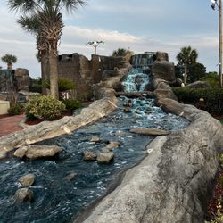 Mutiny Bay Miniature Golf - Waterfall