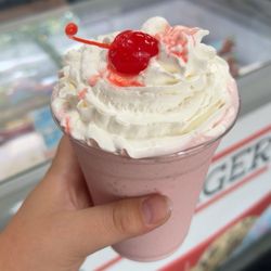 Flip Burger - Raspberry chocolate milkshake
