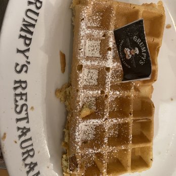 Grumpy's Restaurant - Waffle (half of it anyway) - Breakfast & Brunch Near Me - Neptune Beach, Florida Grumpy's Restaurant - Waffle (half of it anyway) - Breakfast & Brunch Near Me - Neptune Beach, Florida