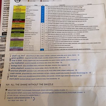 TownHall - Drink Menu - New American Near Me - Columbus, Ohio