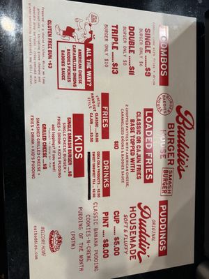 Menu photo 1 Baddies Burger House Watkinsville, GA Menu photo 1 Baddies Burger House Watkinsville, GA