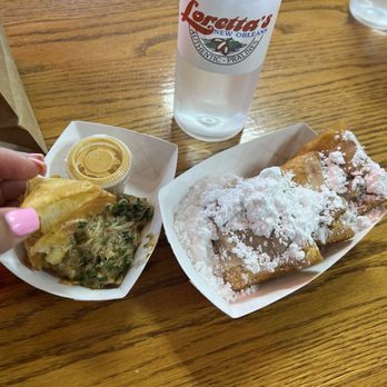 Loretta's Authentic Pralines - Crab Beignets and Praline Filled Beignet - Bakeries Near Me - New Orleans, Louisiana Loretta's Authentic Pralines - Crab Beignets and Praline Filled Beignet - Bakeries Near Me - New Orleans, Louisiana