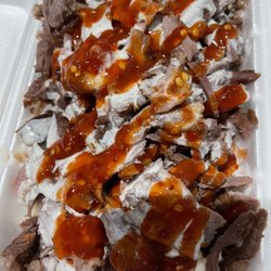 Mr Zagros Maple - Beef on rice with garlic and sweet heat sauce