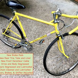 Helped me rebuild this cool old Varsity without the disdain rained on me by other shops.... Remember: "The customer is always right!"