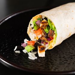 Mixteco Chicken Avocado Burrito