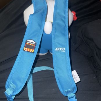 AMC La Mirada 7 - Back of Hello Kitty popcorn Backpack - Cinema Near Me - La Mirada, California AMC La Mirada 7 - Back of Hello Kitty popcorn Backpack - Cinema Near Me - La Mirada, California