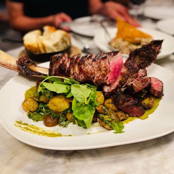 Atlas Steak + Fish - 48 oz Tomahawk steak - Steakhouses Near Me - Burnaby, British Columbia Atlas Steak + Fish - 48 oz Tomahawk steak - Steakhouses Near Me - Burnaby, British Columbia