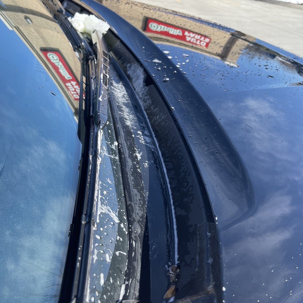 Car Spa - Soap on windshield - Car Wash Near Me - Virginia Beach, Virginia
