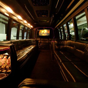 Galaxy Limousine & Executive Charter, Inc - Interior of the 30 Passenger LimoBus - Limos Near Me - Tulsa, Oklahoma Galaxy Limousine & Executive Charter, Inc - Interior of the 30 Passenger LimoBus - Limos Near Me - Tulsa, Oklahoma