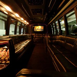 Galaxy Limousine & Executive Charter, Inc - Interior of the 30 Passenger LimoBus