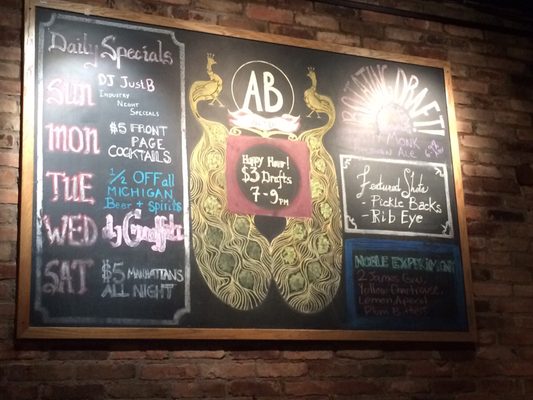 Menu photo 1 Alley Bar Ann Arbor, MI Menu photo 1 Alley Bar Ann Arbor, MI