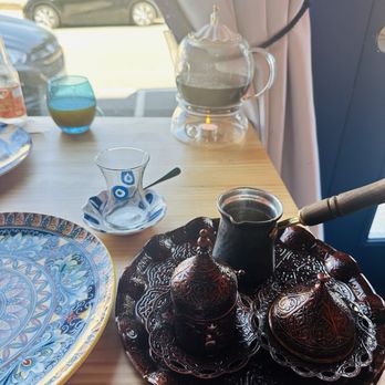 Nilufer’s Home Kitchen - Turkish coffee small like a shot of espresso - Turkish Near Me - Beacon, New York