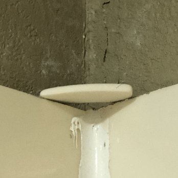 Super 8 by Wyndham Canton - Random bar of soap left in the top corner of shower. - Hotels Near Me - Canton, Mississippi