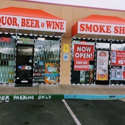 One Stop Liquor And Smoke Shop - Front of store