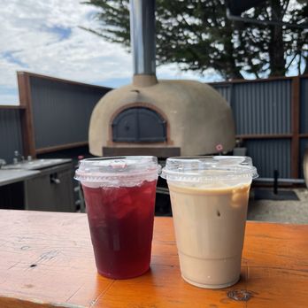 The Power Plant Coffee - Blueberry mint iced tea + (seasonal) banana latte - Coffee & Tea Near Me - Moss Landing, California The Power Plant Coffee - Blueberry mint iced tea + (seasonal) banana latte - Coffee & Tea Near Me - Moss Landing, California