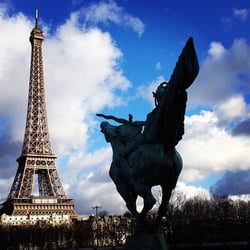 Paris Foot Walks - This is not on our tour but we can show you how to get to this view...