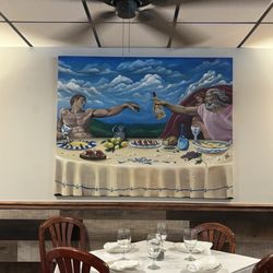 La Villini Family Style Italian Restaurant - Wonderful painting