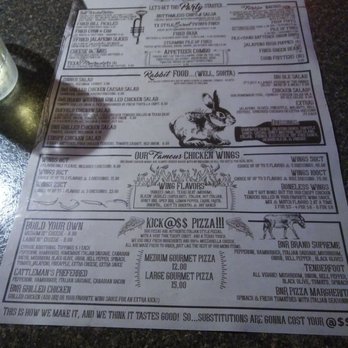 BnR Country - Front of menu - American Near Me - Mabank, Texas BnR Country - Front of menu - American Near Me - Mabank, Texas