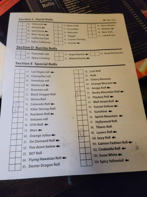 Menu photo 4 Sushi Yu Riverton, UT Menu photo 4 Sushi Yu Riverton, UT