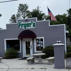 Fryer's Chicken - Storefront. You know a place is good when the drive thru line is down the street!