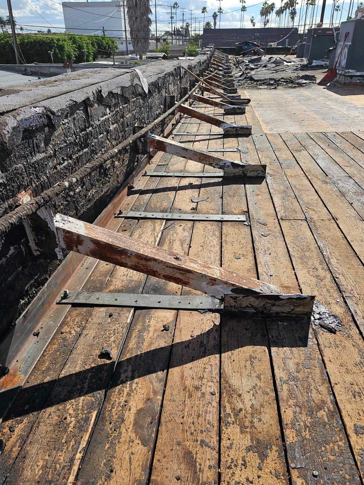 Slide of Roof Replacement