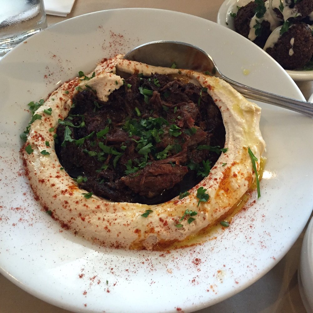 Oren's Hummus - Hummus lamb - $12.50 (new to the menu!) - Mediterranean Near Me - Mountain View, California Oren's Hummus - Hummus lamb - $12.50 (new to the menu!) - Mediterranean Near Me - Mountain View, California