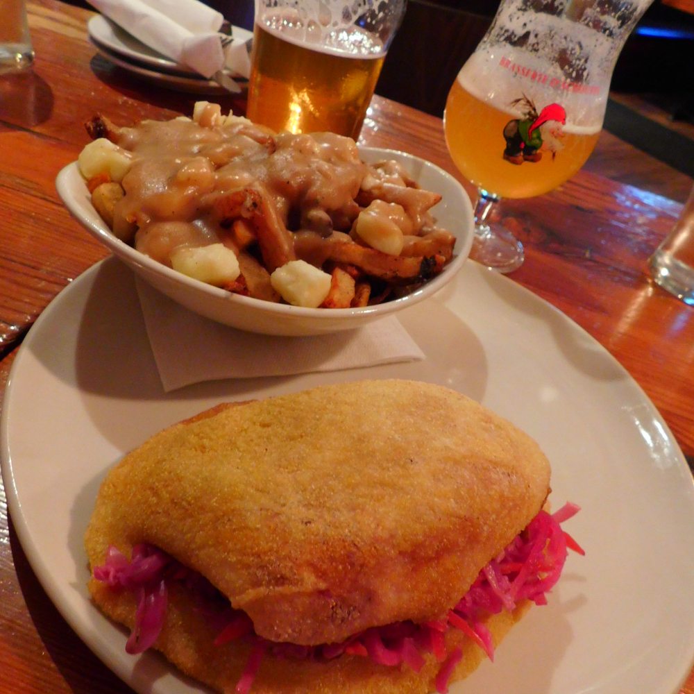 Pork Belly sandwich & poutine was delicious! Pork Belly sandwich & poutine was delicious!