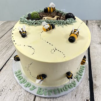 Stuff By SJ - Custom cake with bees and bugs - Bakeries Near Me - Montclair, New Jersey