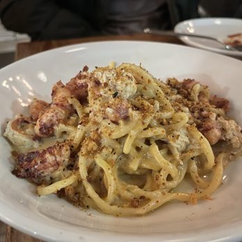 MIDA - Lobster carbonara - Italian Near Me - Boston, Massachusetts MIDA - Lobster carbonara - Italian Near Me - Boston, Massachusetts
