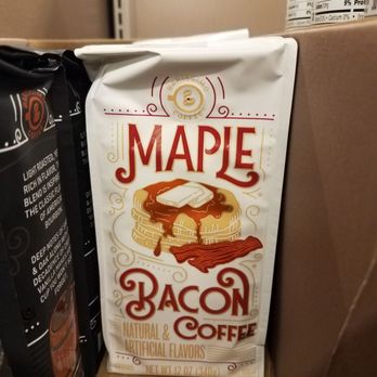 ALDI - a bag of maple bacon coffee - Grocery Near Me - Northlake, Illinois