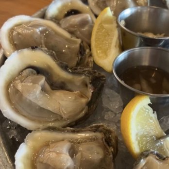 Pier 6 - Raw oysters 10/10 - Seafood Near Me - San Leon, Texas