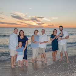 Captiva Island sunset family photo shoot