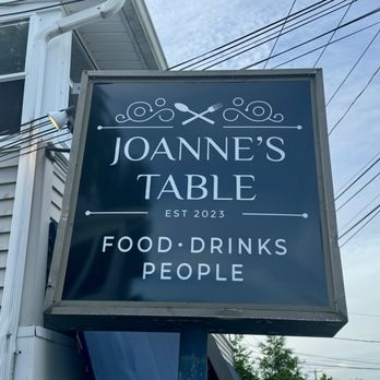Joanne’s Table - The sign and logo - Italian Near Me - Fairfield, Connecticut