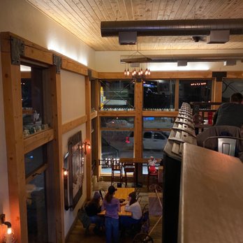 The Eureka Station - Railing lighting and partial downstairs! - New American Near Me - Silverton, Colorado