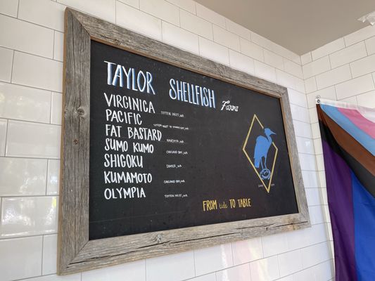 Menu photo 3 Taylor Shellfish Oyster Bar Seattle, WA Menu photo 3 Taylor Shellfish Oyster Bar Seattle, WA