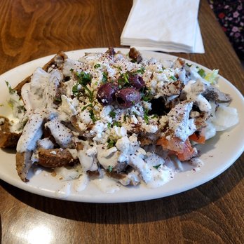 Garlic Crush - Gyro salad - Lebanese Near Me - Issaquah, Washington Garlic Crush - Gyro salad - Lebanese Near Me - Issaquah, Washington
