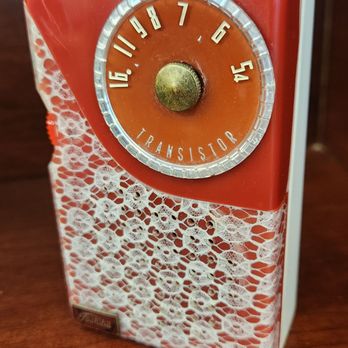Endless Treasures Jaffrey - Toshiba lace transistor radio - Antiques Near Me - Jaffrey, New Hampshire