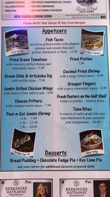 Menu photo 8 The Docks Scottsboro, AL Menu photo 8 The Docks Scottsboro, AL