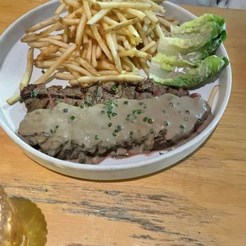 Julii - Steak frites, very tender ! - French Near Me - North Bethesda, Maryland