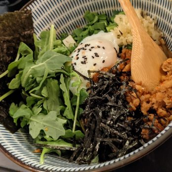 Beat Mazesoba - Shoyu Mazesoba. Delicious. Can't go wrong. Shred nori, mix, eat noodles, add rice and mix, add vinegar for flavor transformation - Ramen Near Me - Flushing, New York Beat Mazesoba - Shoyu Mazesoba. Delicious. Can't go wrong. Shred nori, mix, eat noodles, add rice and mix, add vinegar for flavor transformation - Ramen Near Me - Flushing, New York