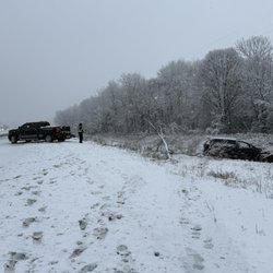 Skyline Towing - Dodge Durango hellcat being recovered after rolling several times into the ditch don't worry skyline towing was their to make things right