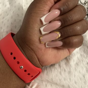 She Nail & Lashes - This is my nails when I went in all they were was grown out because I went to a private person on 9/3/23 to get them done. - Nail Salons Near Me - Mesa, Arizona